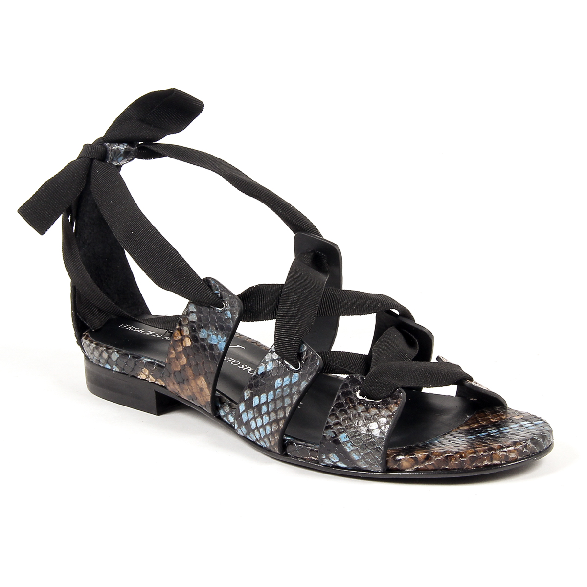 V 1969 Italia Sandalo piatto da donna Multicolor MORA