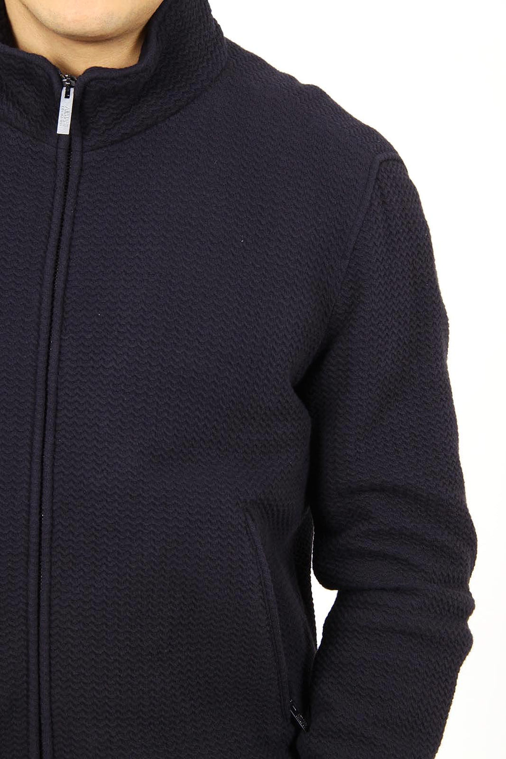 Giacca maglione uomo Armani Collezioni MCR66W MCW62 418