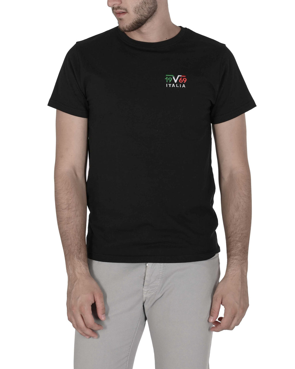 19V69 Italia T-Shirt Uomo VSC1MTS03 NERO