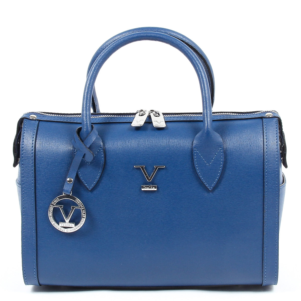 V Italia Borsa da donna Blue Jeans V014-S PALMELLATO BLUE JEANS