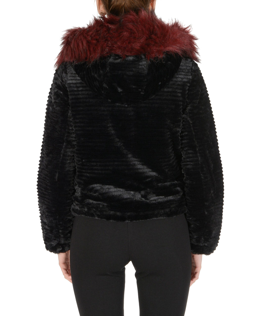 19V69 Italia Giacca da donna Nero Bordeaux ARIA NERO BORDEAUX