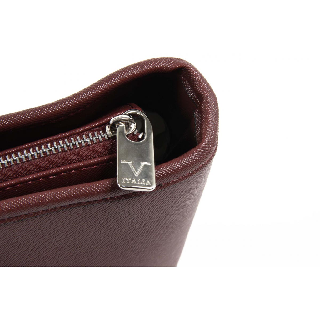 V 1969 Italia Borsa da donna VE010 CLARET RED