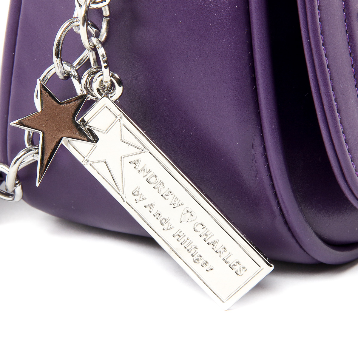 Borsa a mano da donna Andrew Charles viola SKYLA