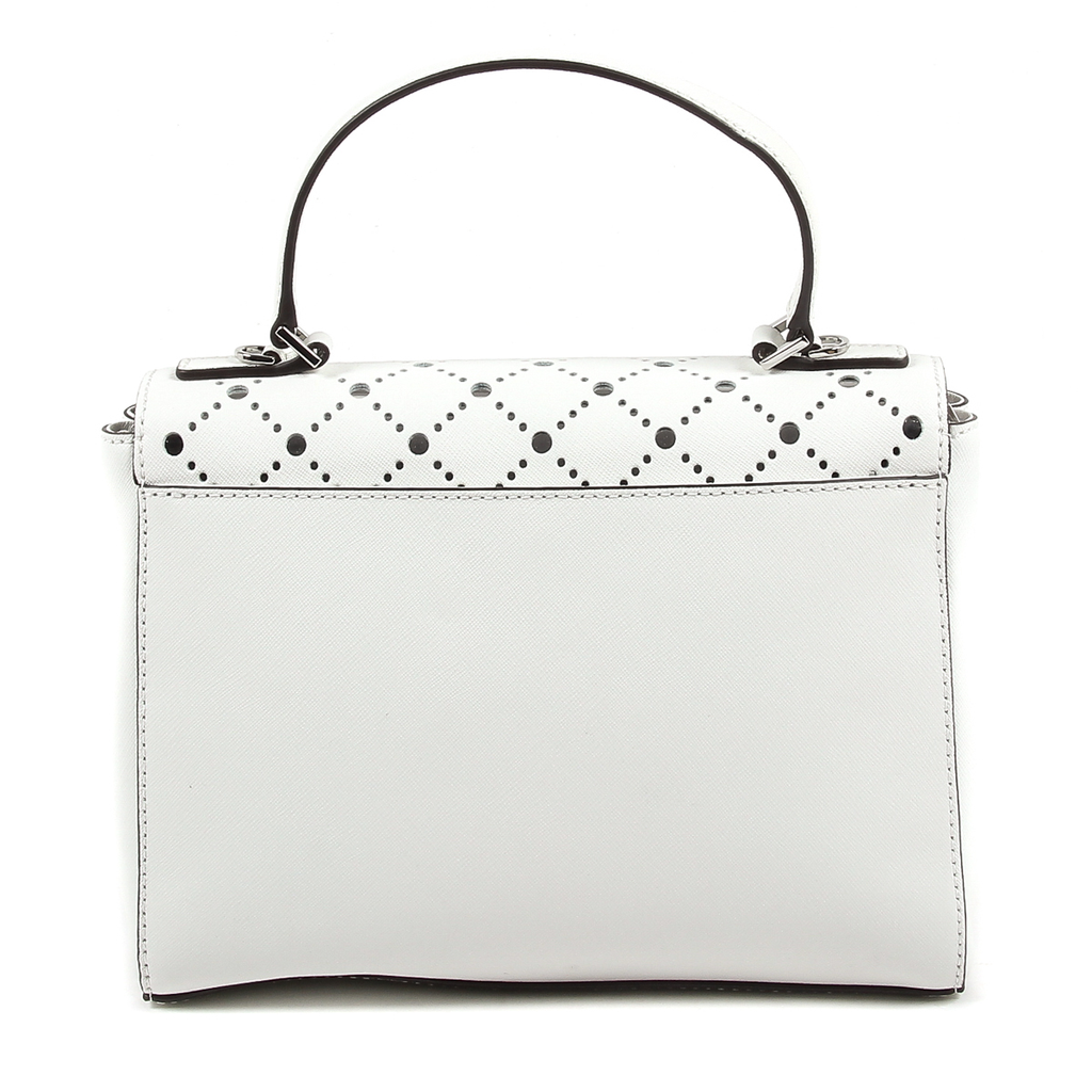 Borsa a mano da donna Michael Kors VIOLET 35S7SV1S2L BIANCO OTTICO