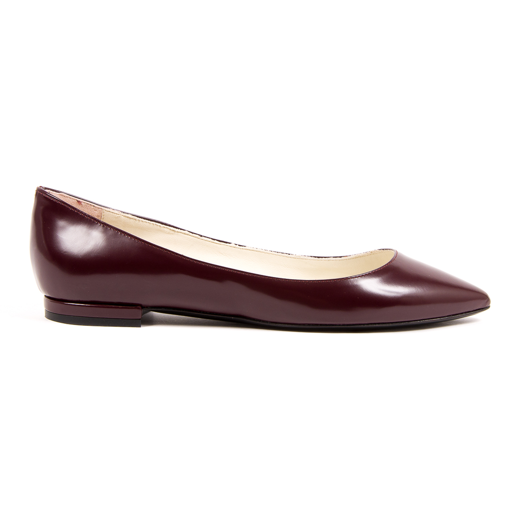 V 1969 Italia Womens Ballerina Bordeaux JAZZY