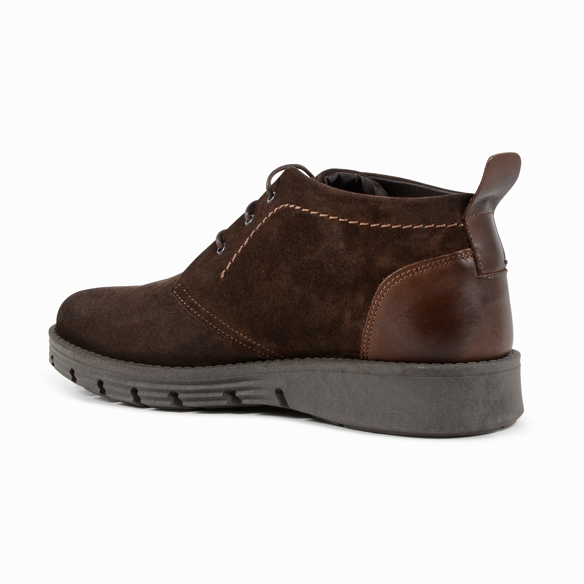 19V69 Italia Mens Ankle Boot Brown 930 CAMOSCIO T MORO