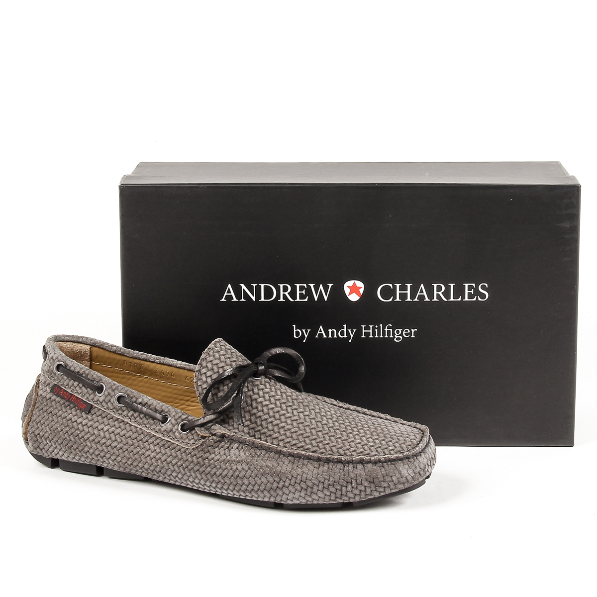 Mocassini da uomo Andrew Charles grigi STEVE