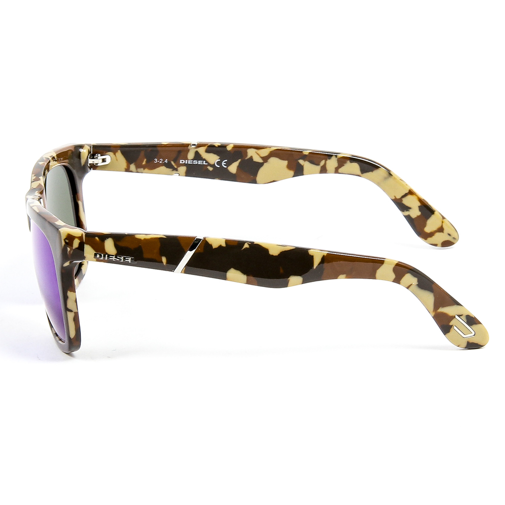 Occhiali da sole militari da uomo Diesel DL0116 54 44X