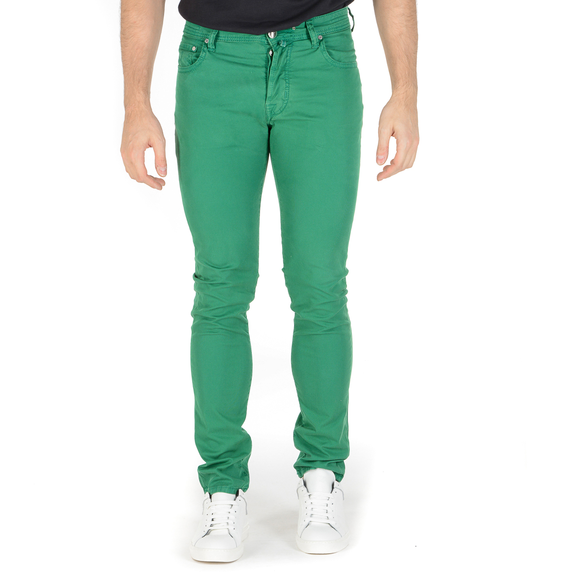 Pantaloni da uomo Jacob Cohen J688 verdi
