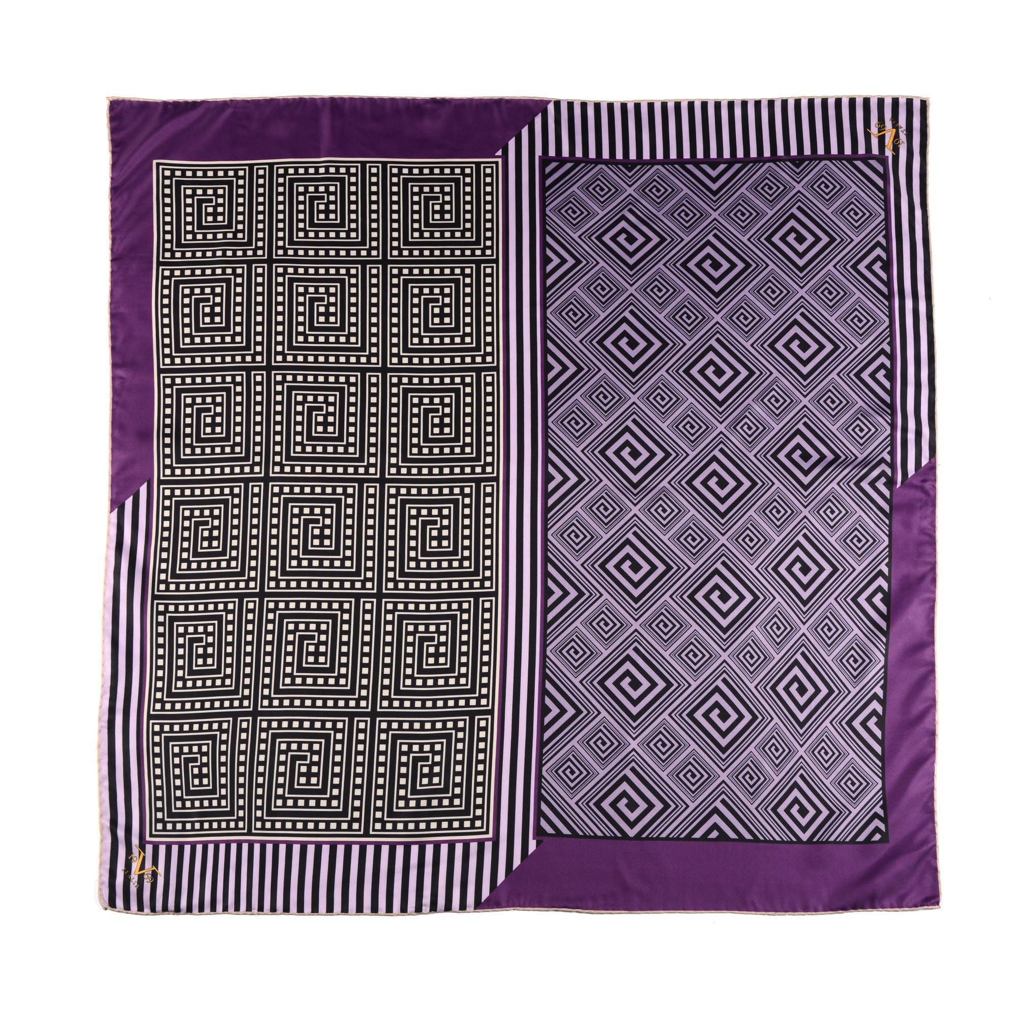 Foulard da donna V 1969 Italia multicolore REENE