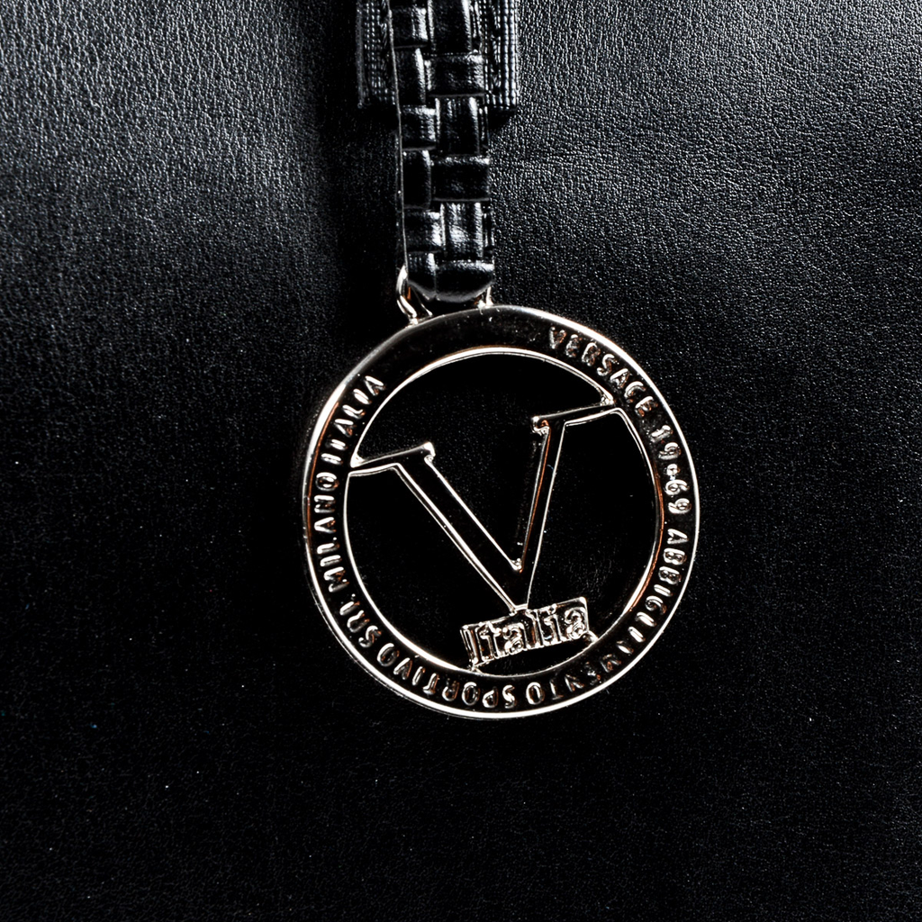 V 1969 Italia Borsa da donna nera REINA
