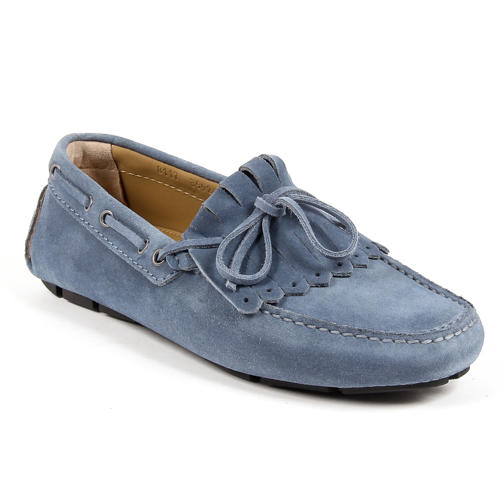 V 1969 Italia Mocassini da uomo blu GABRIEL