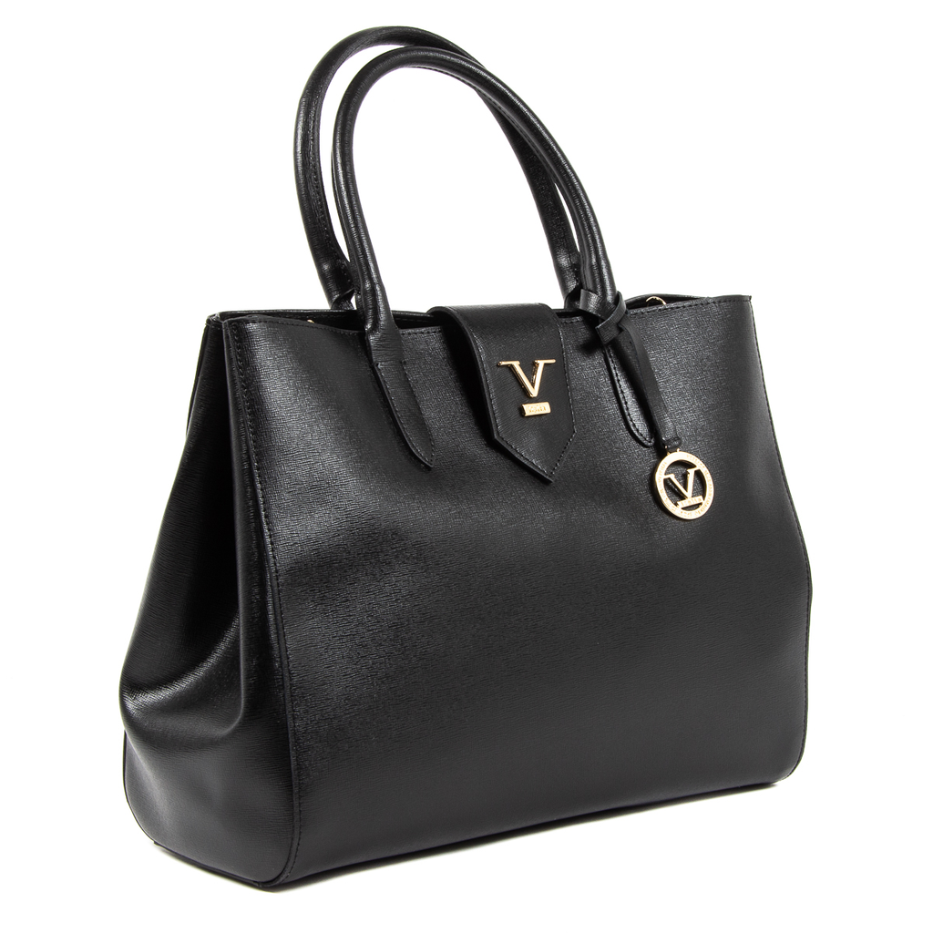 V 1969 Italia Borsa da donna nera TURNER