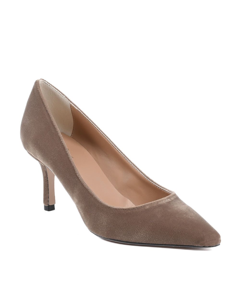 Décolleté Donna 19V69 Italia Tortora INES65 VELLUTO OCRA