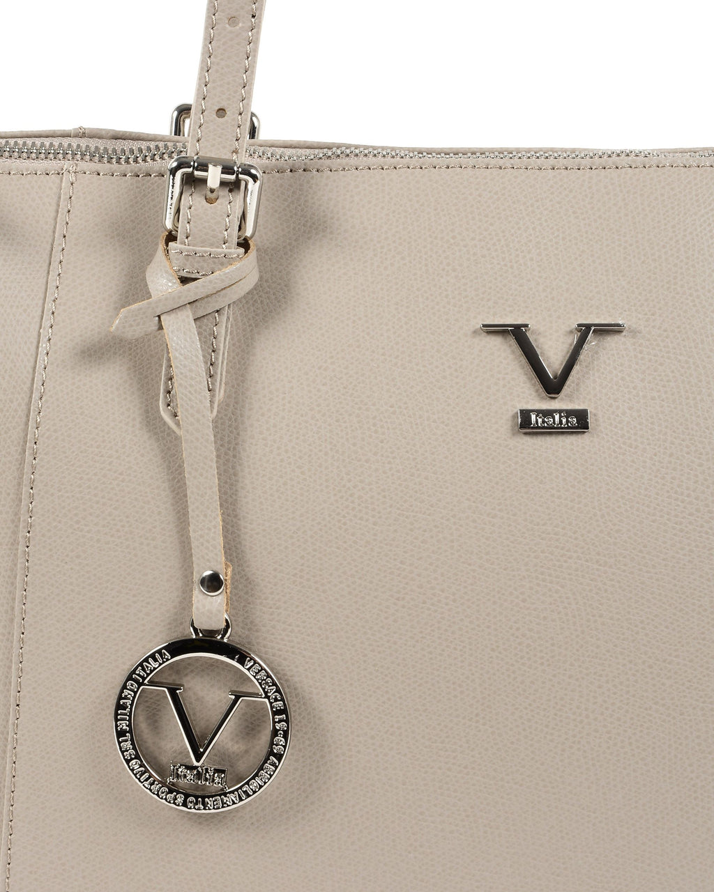 V Italia Borsa a tracolla da donna Taupe V09 PALMELLATO TAUPE