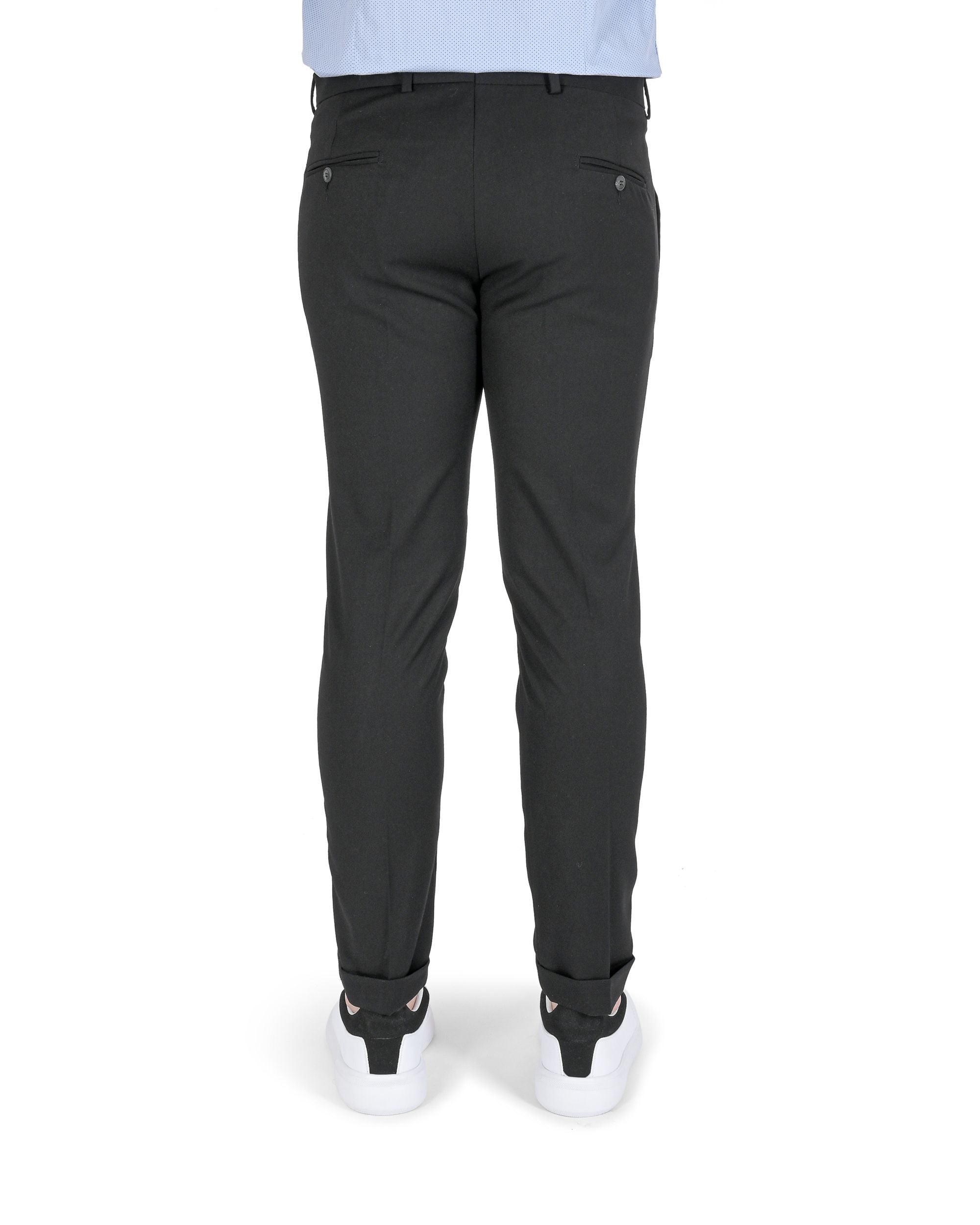 19V69 Italia Pantaloni da uomo ZAC NERO