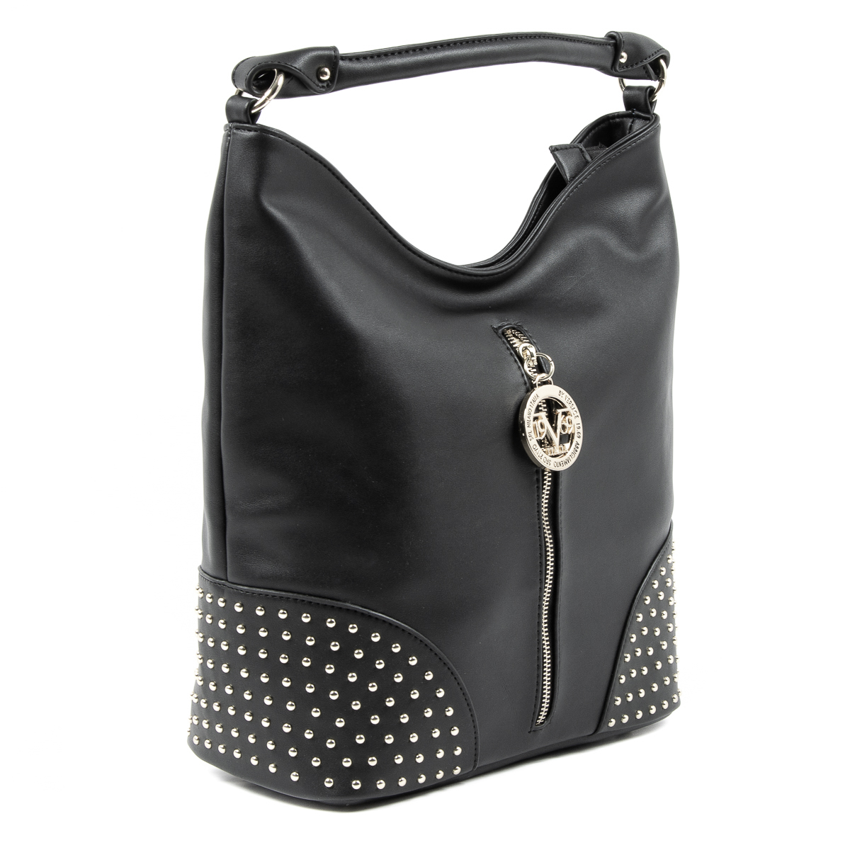 V 1969 Italia Borsa da donna nera SANDRA
