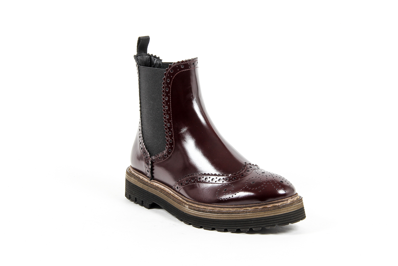 V 1969 Italia Stivaletto Donna Bordeaux FAIRY