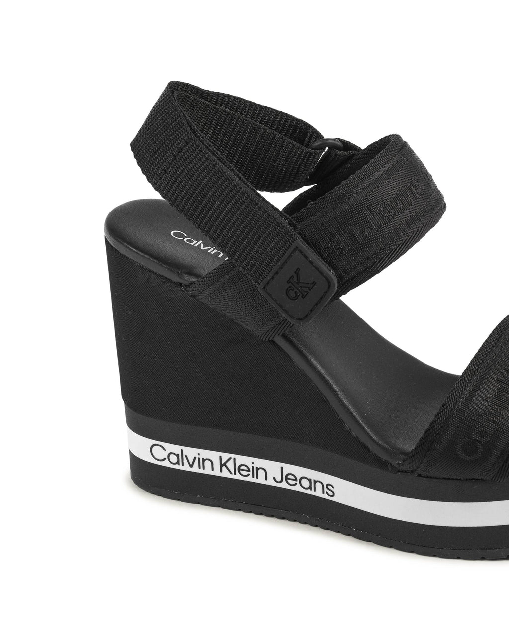 Calvin Klein Sandalo da donna nero YW0YW00572BDS