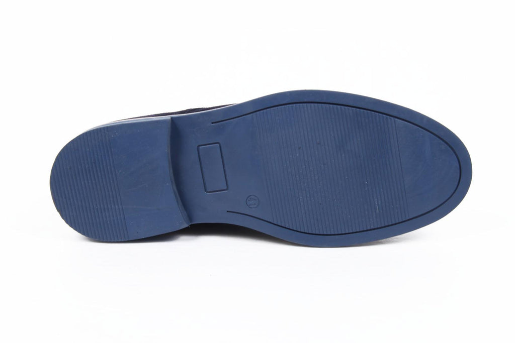V 1969 Italia stivaletti uomo 5156 CAMOSCIO NAVY