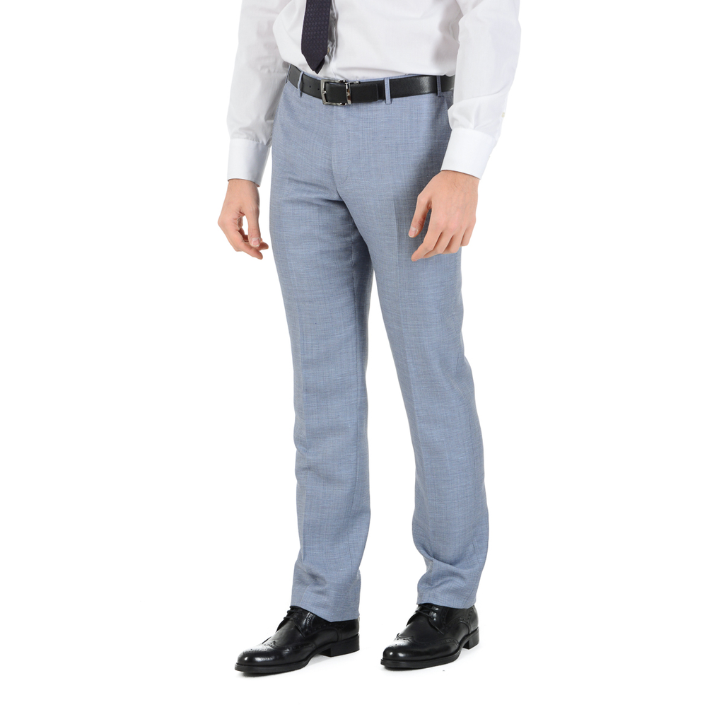 Abito uomo Corneliani maniche lunghe azzurro