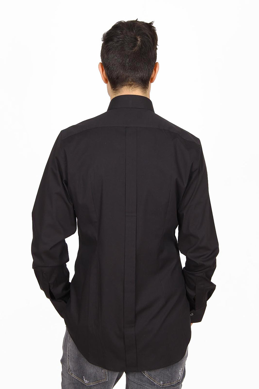 Dolce & Gabbana camicia uomo manica lunga G5CP0T FUEAJ N0000