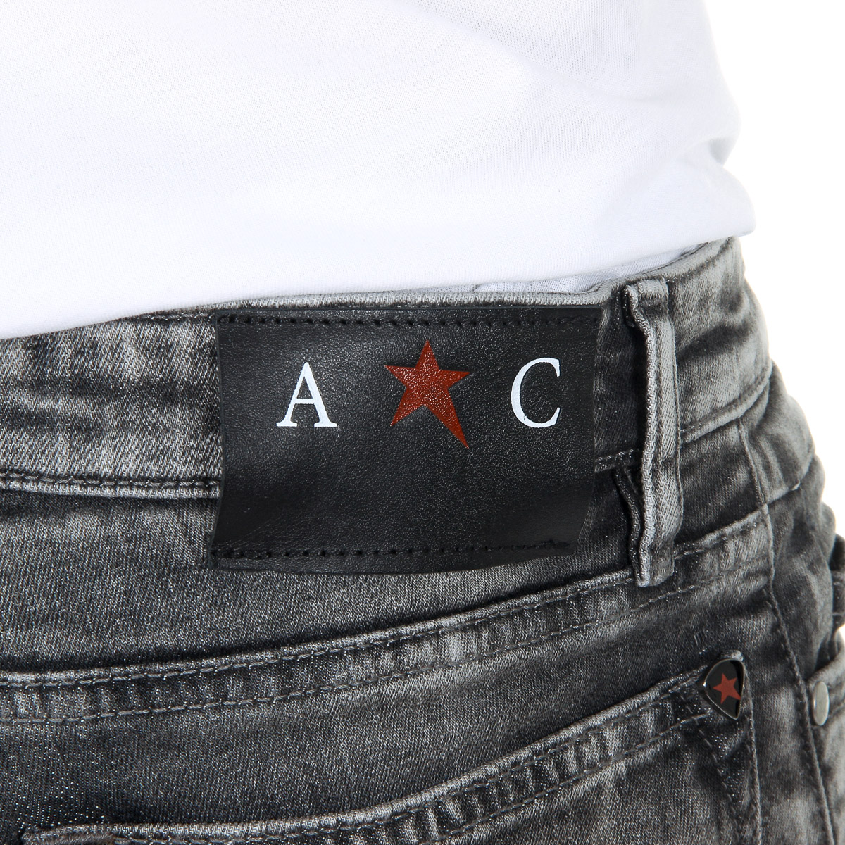 Jeans da uomo Andrew Charles grigio scuro THOMAS