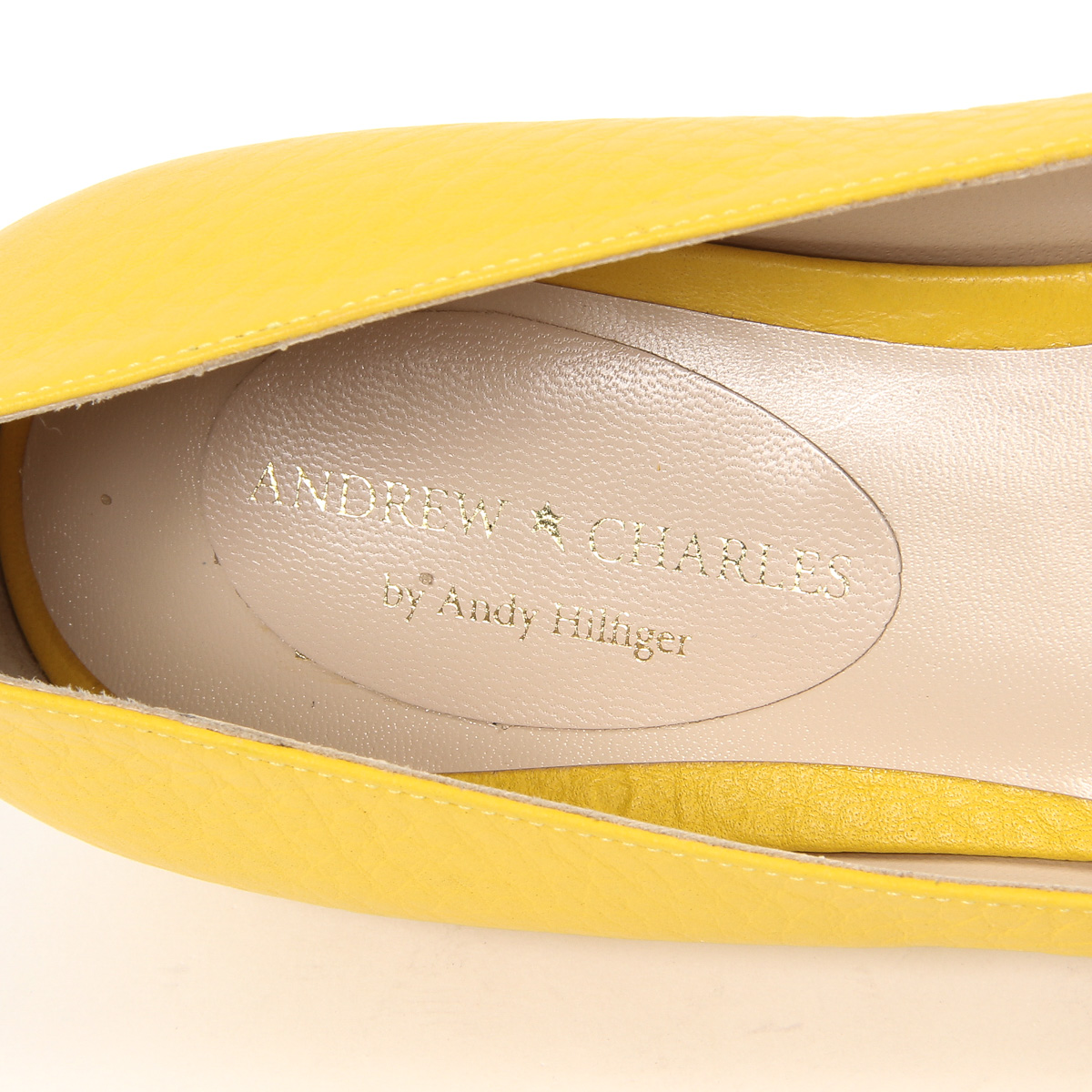 Andrew Charles By Andy Hilfiger Ballerina da donna gialla BALTIMORE