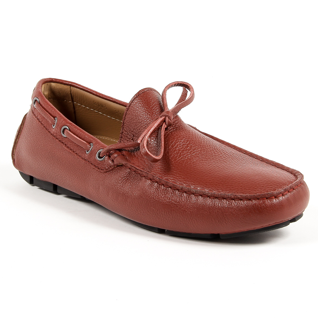 V 1969 Italia Mocassini da uomo rosso scuro ADAM