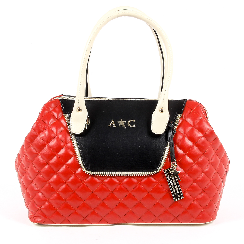 Borsa a mano da donna Andrew Charles rossa DALYA