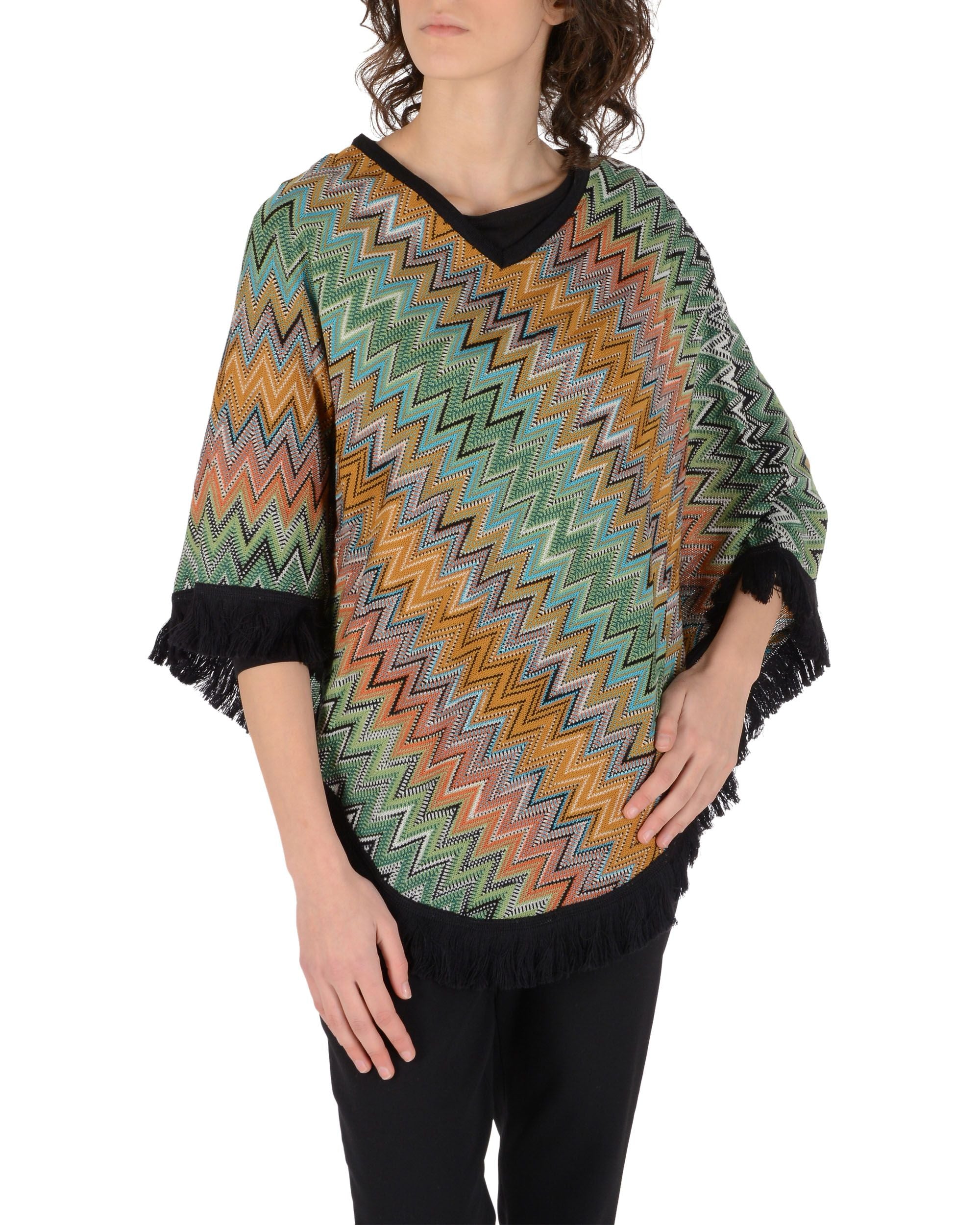 Missoni Donna Poncho Multicolore POT8WOD68190001