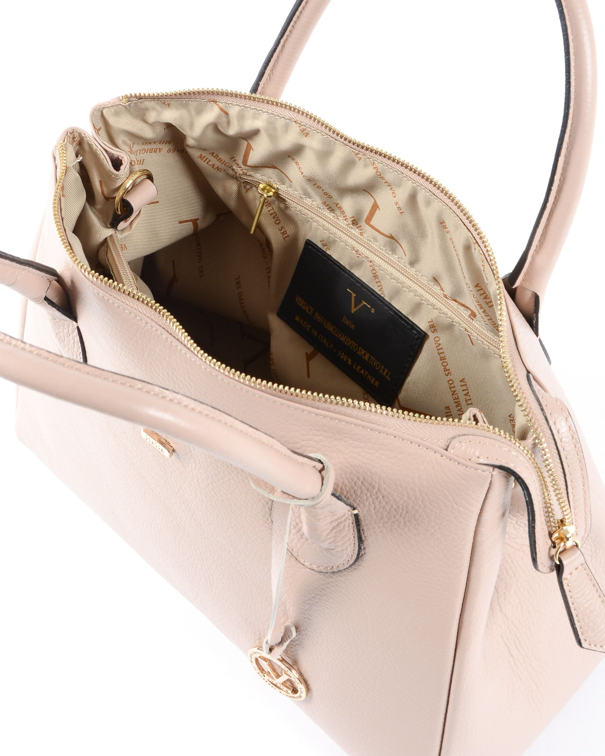 Borsa Donna V Italia Beige VE1998 DOLLARO LAVANDA