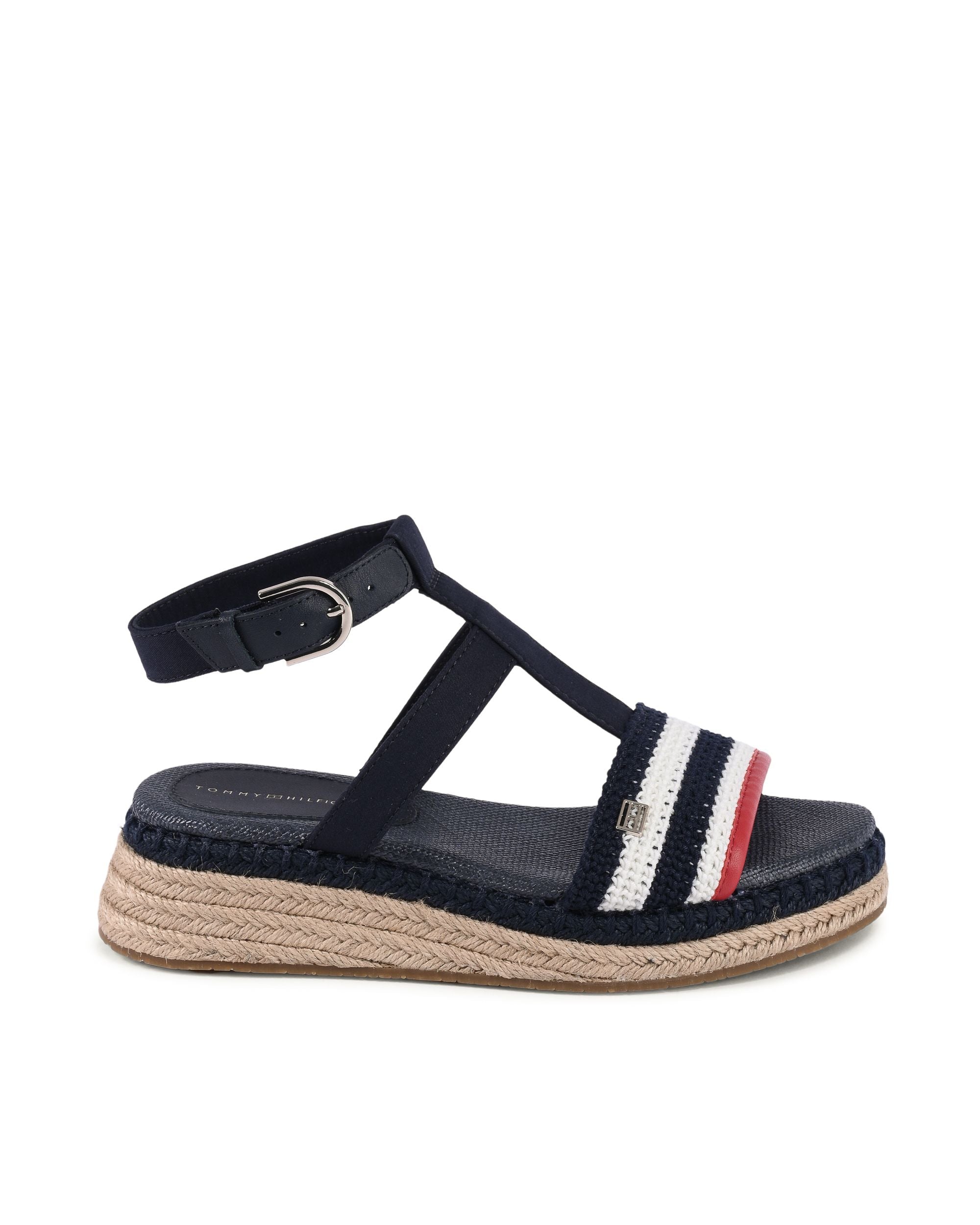 Sandalo da donna Tommy Hilfiger blu FW0FW07272DW6