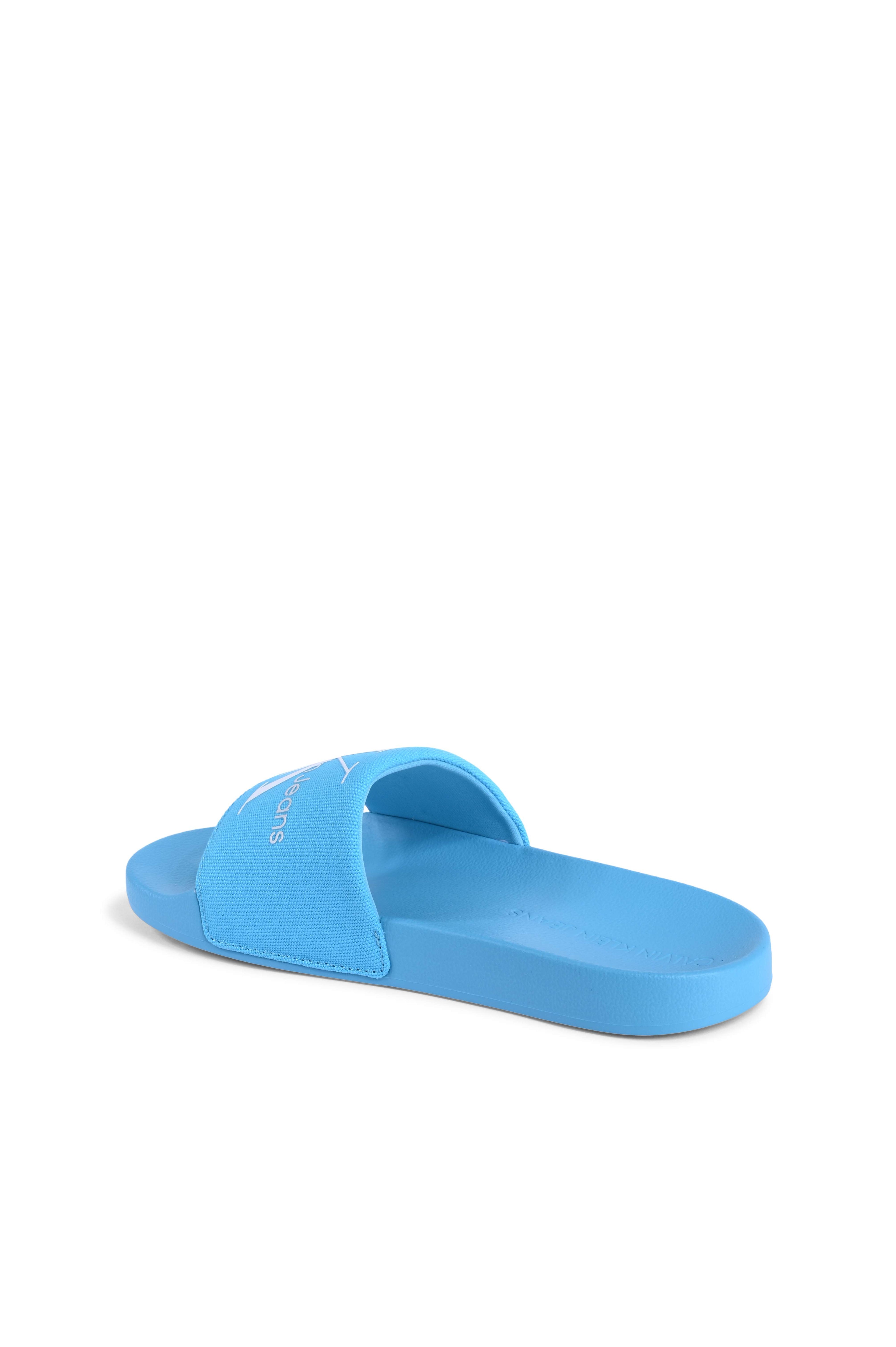 Ciabatte Calvin Klein da donna blu YW0YW001030G8