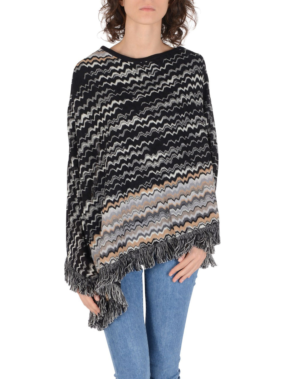 Missoni Donna Poncho Multicolore PO1QWOD68070003