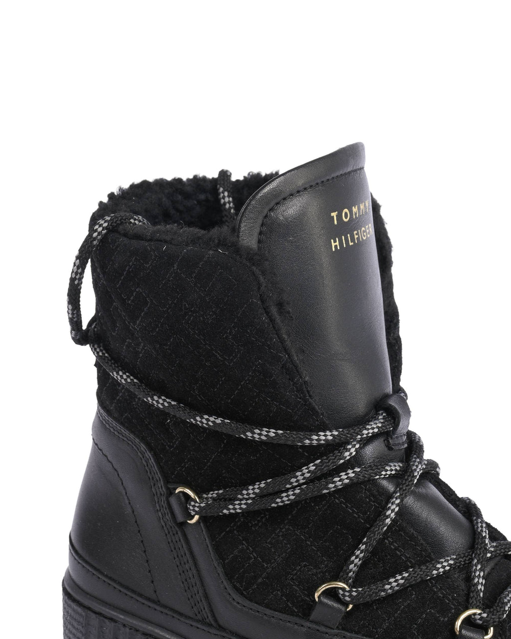 Tommy Hilfiger Stivali da donna NERO FW0FW06852BDS