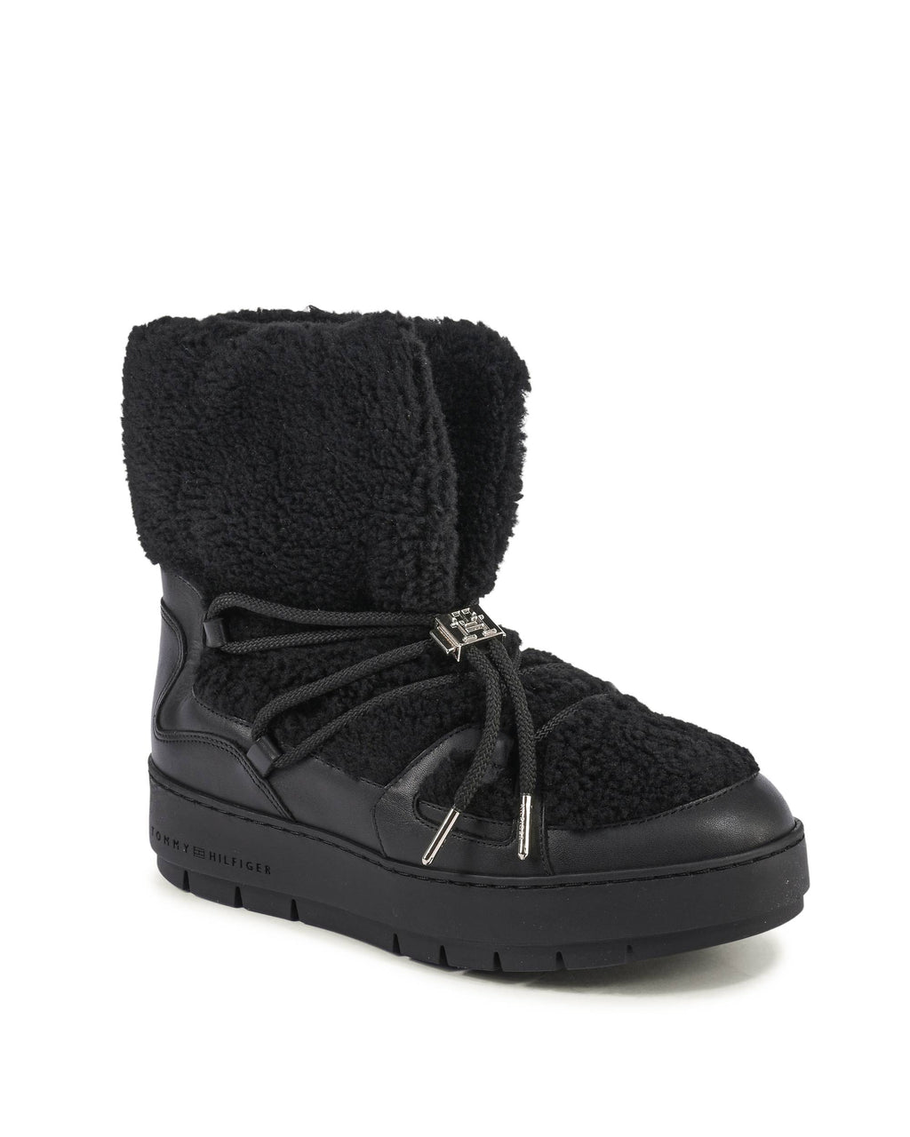 Tommy Hilfiger Stivali da donna NERO FW0FW07505BDS