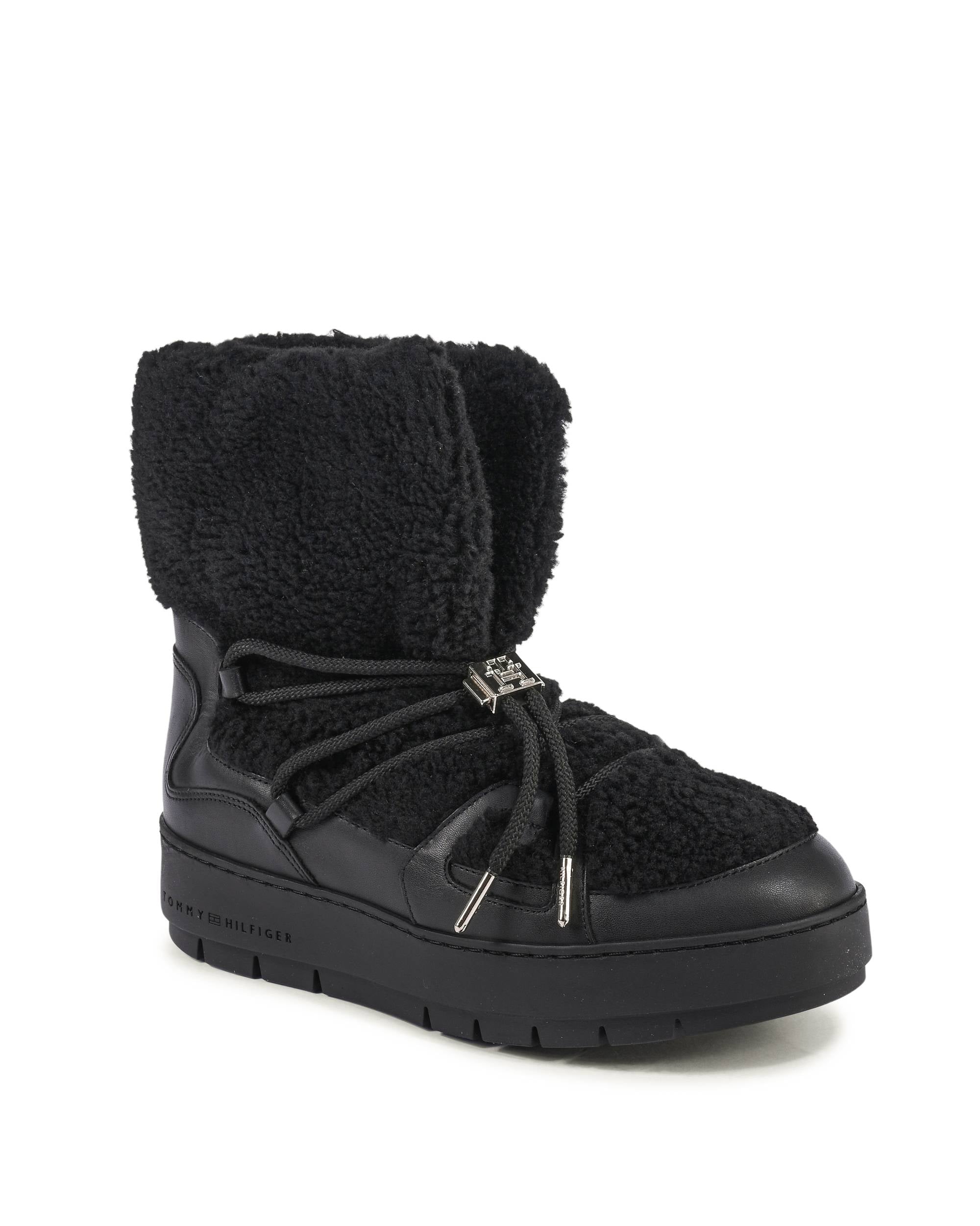 Tommy Hilfiger Stivali da donna NERO FW0FW07505BDS