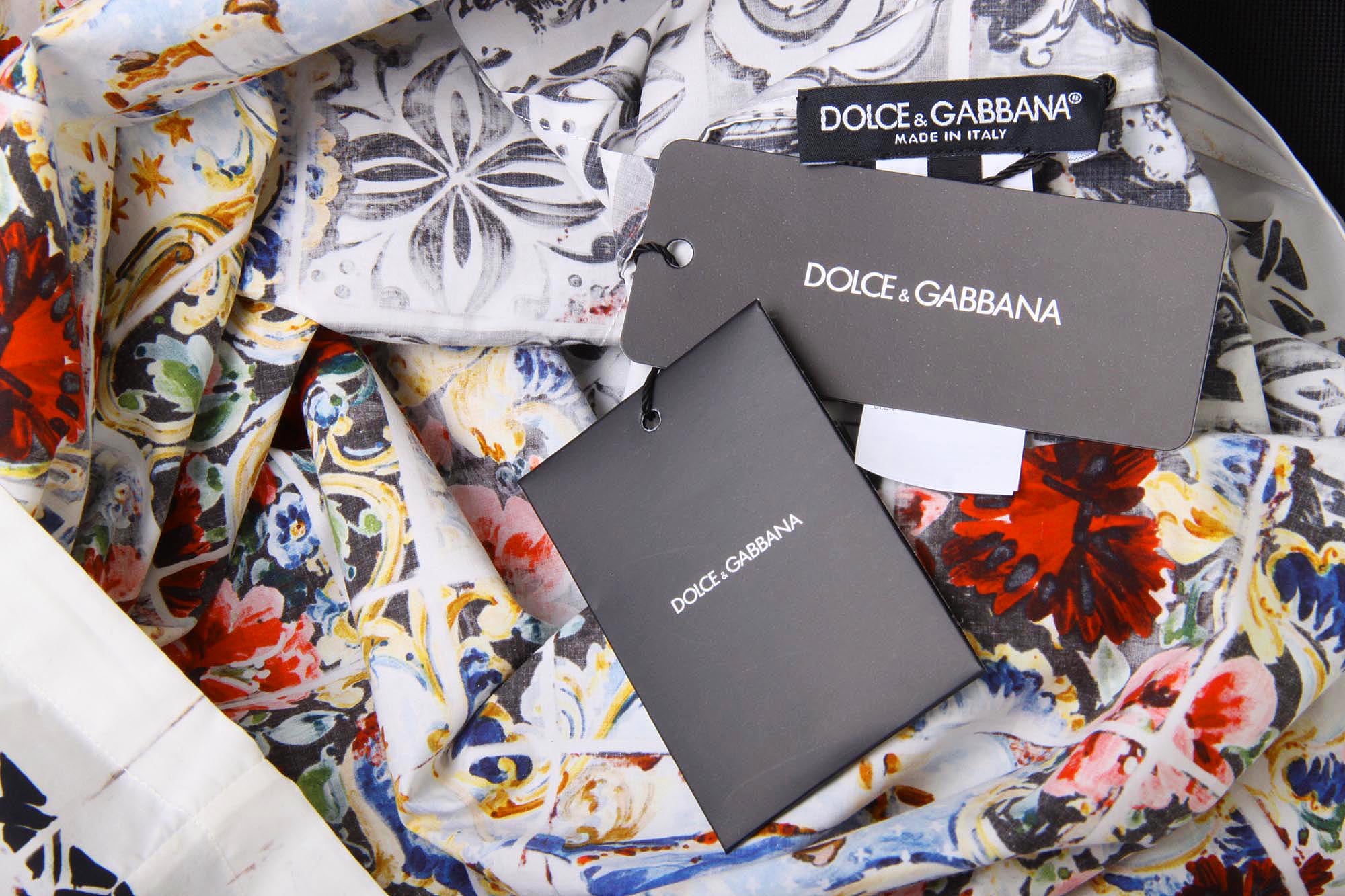 Dolce & Gabbana top da donna a manica corta F7Q09T FP5KC X0800