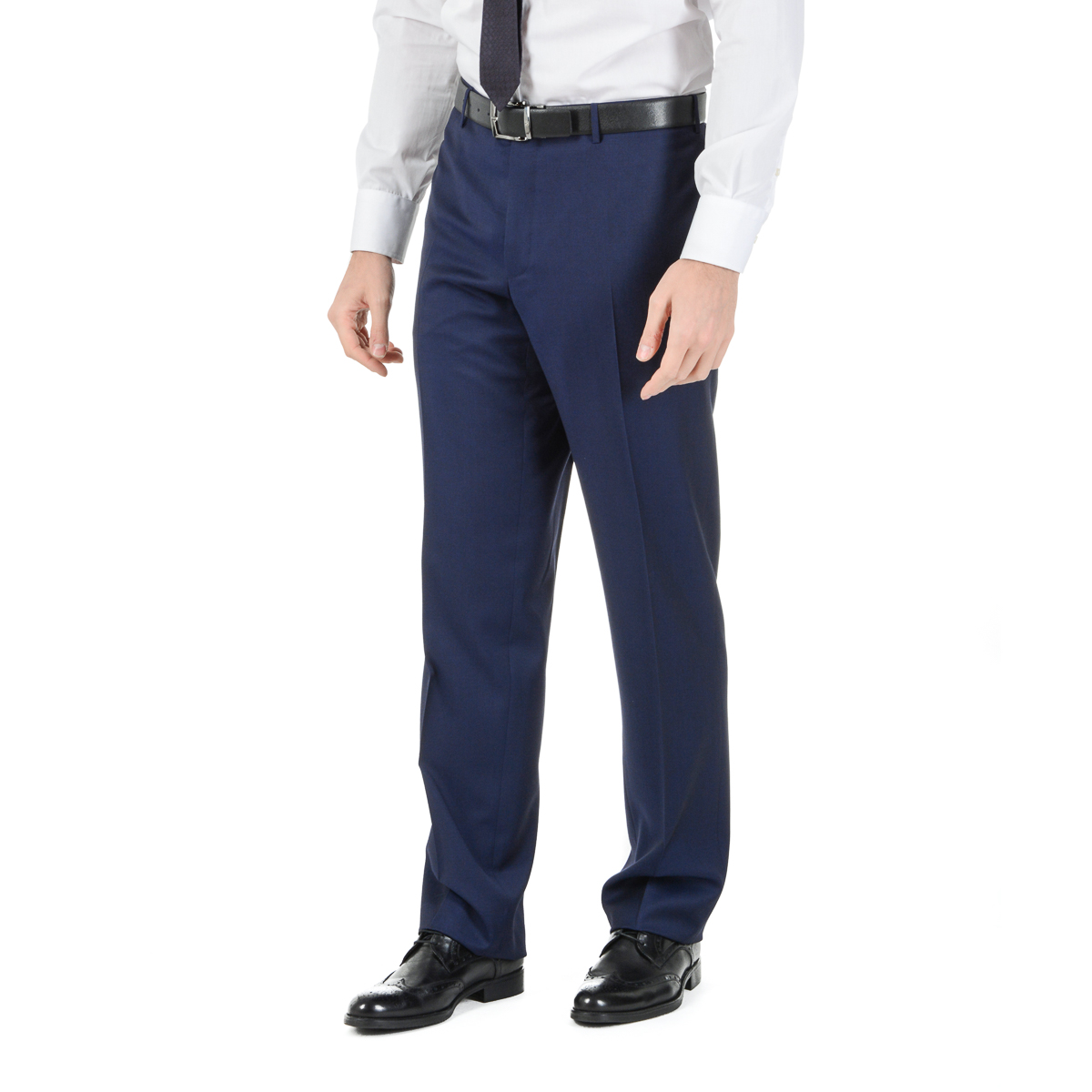 Abito da uomo Corneliani maniche lunghe blu Super 110's