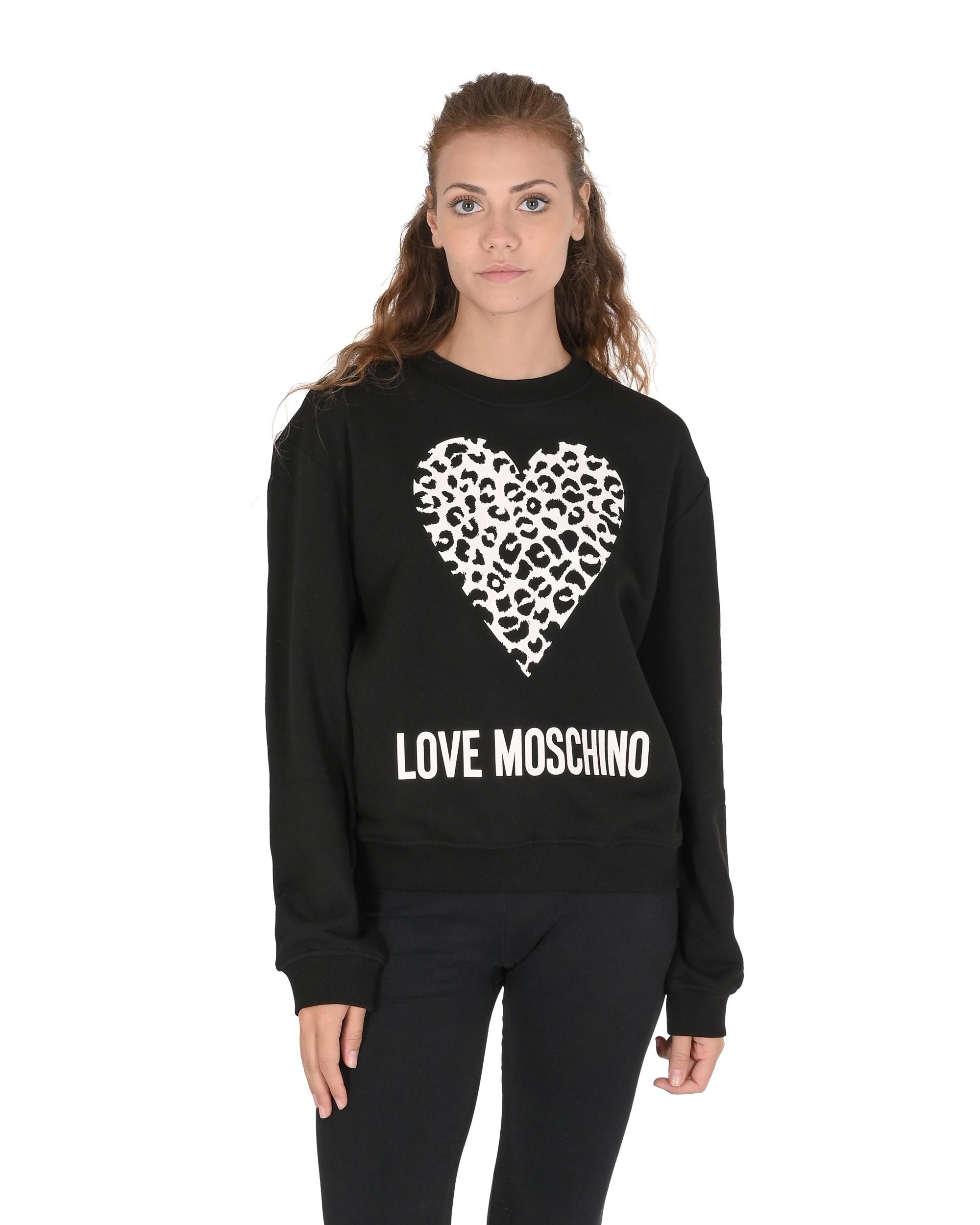 Felpa da donna Love Moschino W 6 306 54 M 4055 C74 NERO