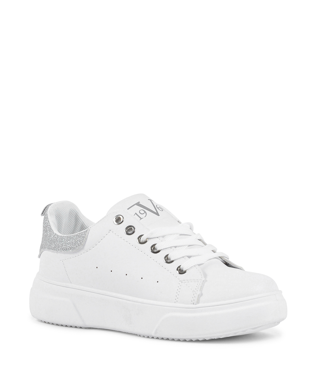 19V69 Italia Womens Sneaker V853 BIANCO ARGENTO