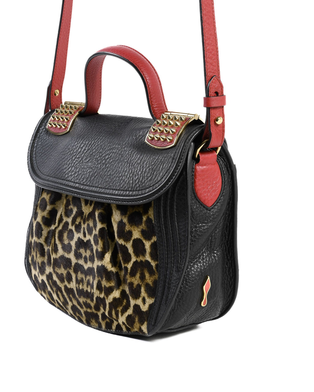 Borsa da donna Christian Louboutin Dompteuse Messenger Pony