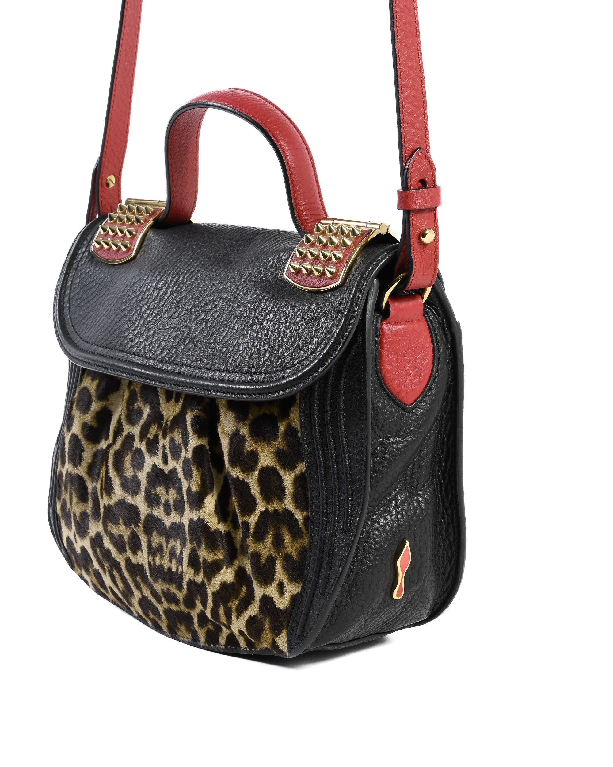 Borsa da donna Christian Louboutin Dompteuse Messenger Pony