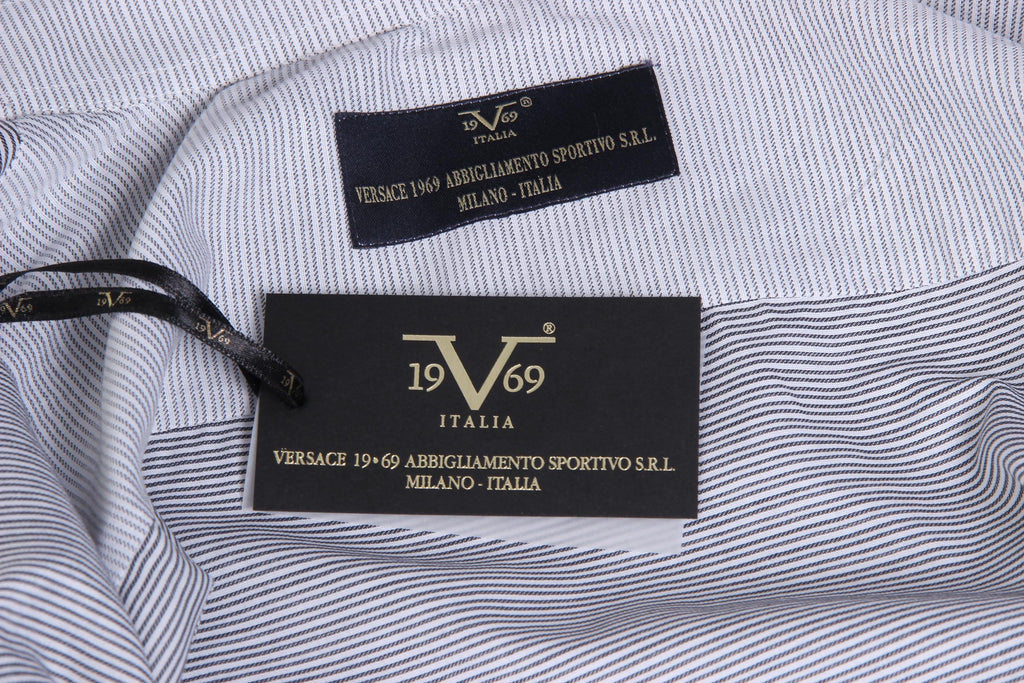 V 1969 Italia Camicia Uomo Modern Classic Fit 377 ART. 418