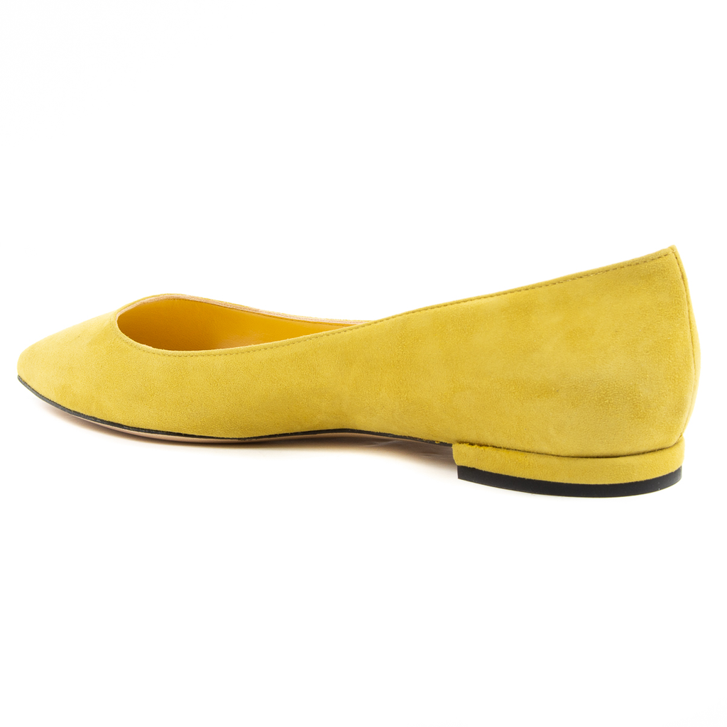 V 1969 Italia Womens Ballerina Yellow JAZZY