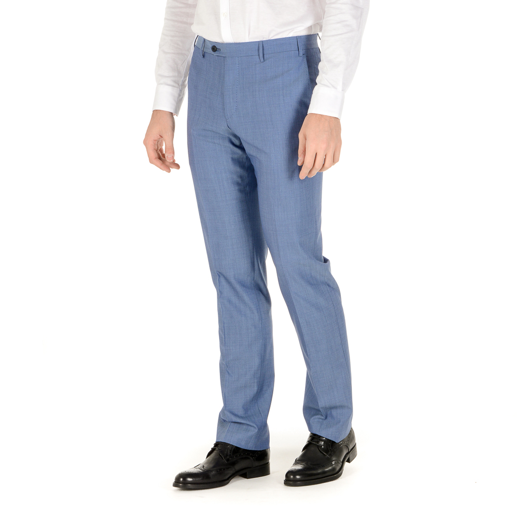 Corneliani Pantaloni Uomo Azzurro