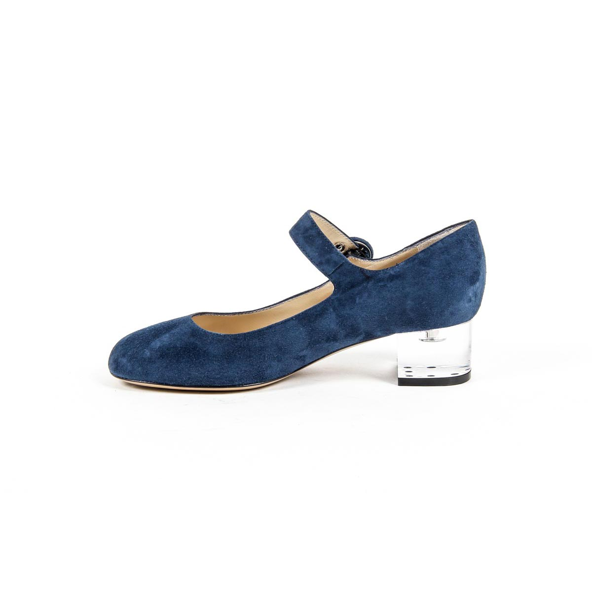 V 1969 Italia Womens Mary Jane Pump 312132 CAMOSCIO BLEU