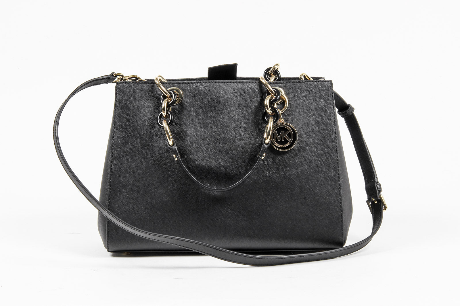 Borsa a mano Michael Kors Cynthia in pelle media da donna
