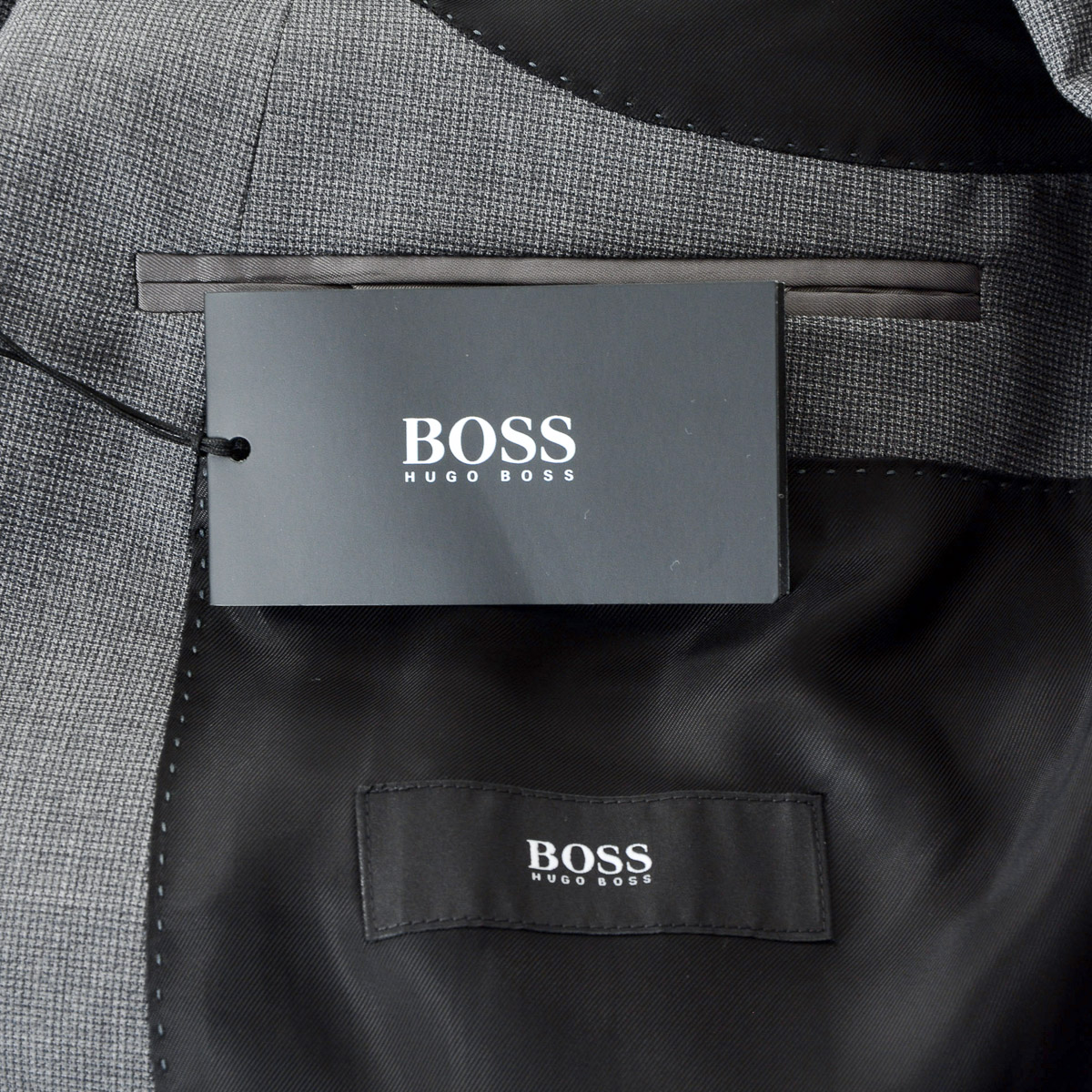 Abito da uomo Hugo Boss grigio, GRANDE GENIO